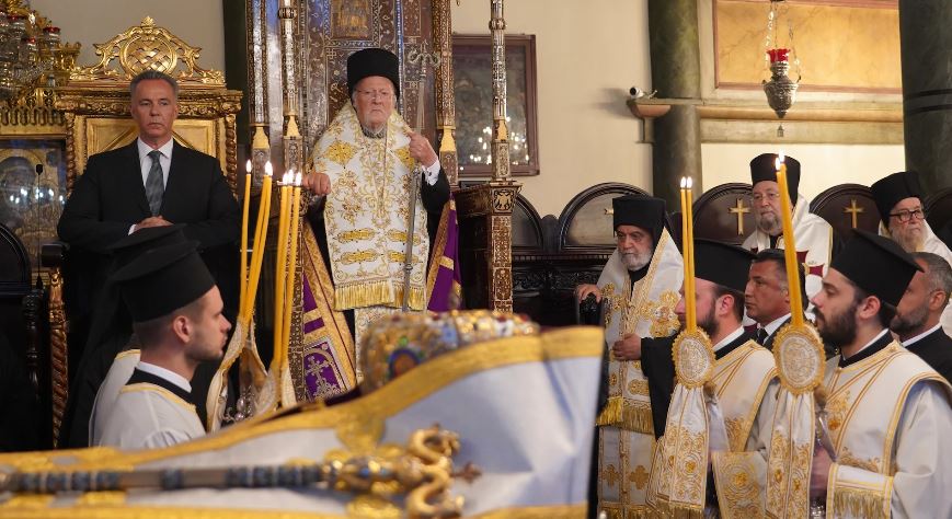 The Funeral Service for the Late Metropolitan Theoleptos of Iconium