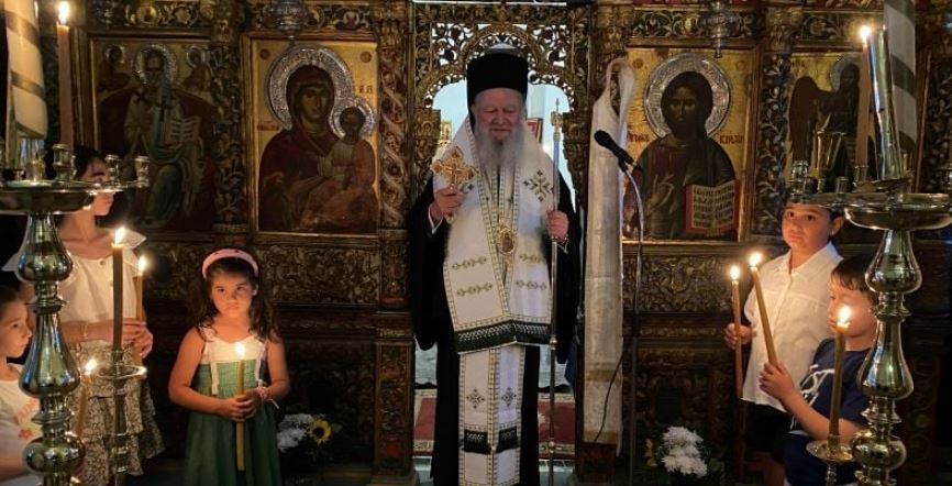 The Holy Monastery of Saint John the Baptist on Skopelos celebrated its patronal feast day