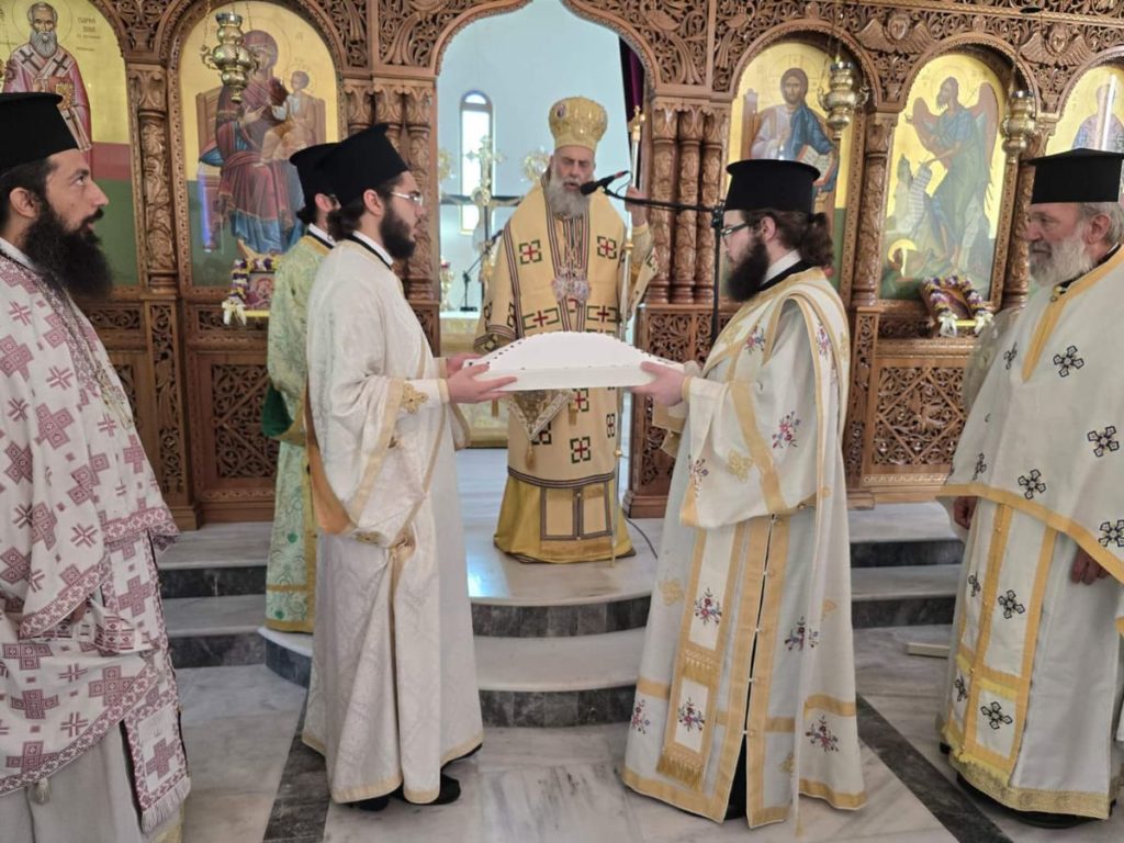 Την ιερά μνήμη του Αγίου Παρθενίου τίμησε η γενέτειρά του Βατσουνιά