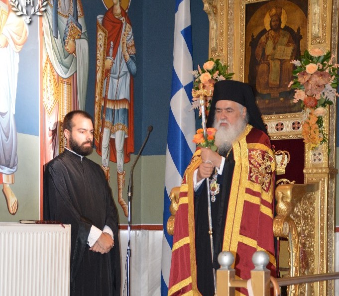 Ο Νεαπόλεως Βαρνάβας στον Ιερό Ναό Αγίας Παρασκευής Ξηροκρήνης