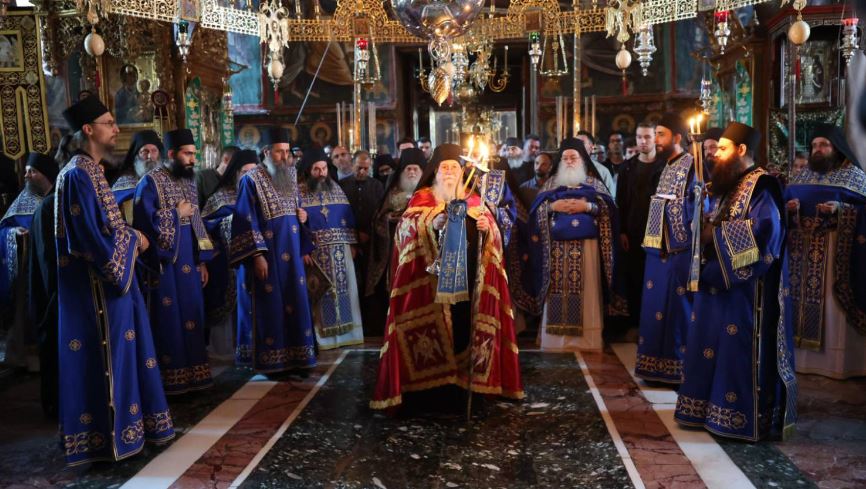 The Feast of the Synaxis of the Vatopedi Saints at the Holy Great Monastery of Vatopedi