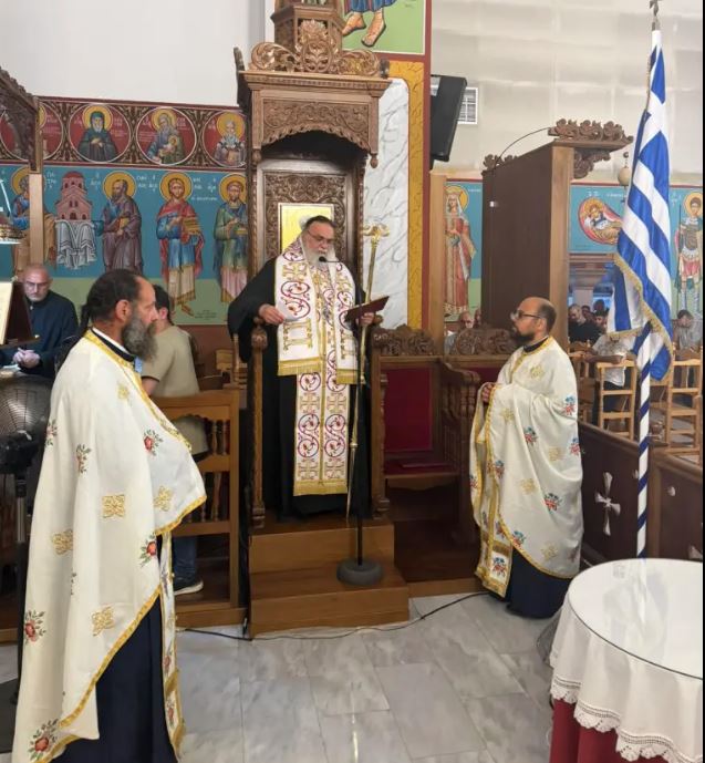 Πανηγυρικός Αρχιερατικός Εσπερινός επί τη εορτή του Προφήτη Ηλιού στους Αγίους Τριμιθιάς