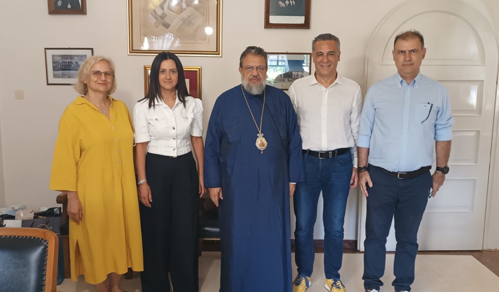 Συνέχιση και ενδυνάμωση της άριστης συνεργασίας μεταξύ Μητροπόλεως Μεσσηνίας και του Ερυθρού Σταυρού