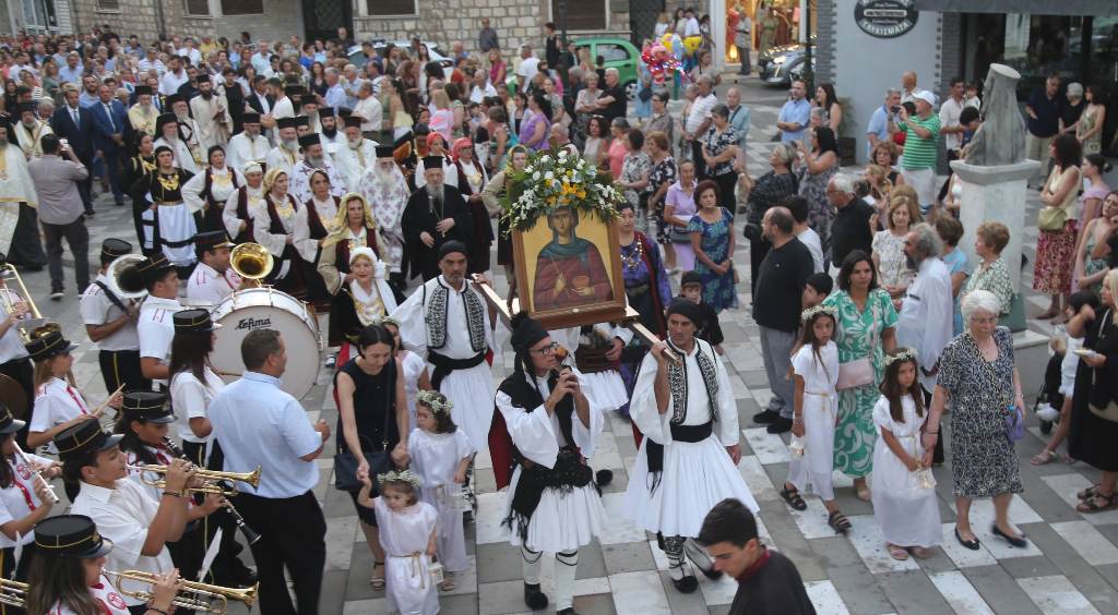 Η εορτή της Αγίας Παρασκευής στην Ναύπακτο
