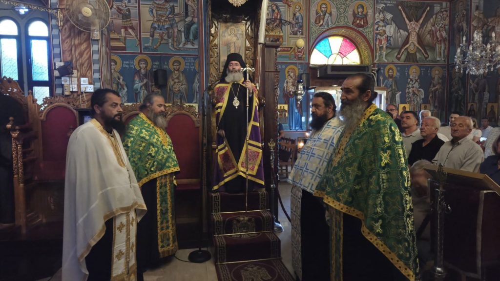 Εσπερινός των Αγίων Αποστόλων Πέτρου και Παύλου στο Αυγόρου