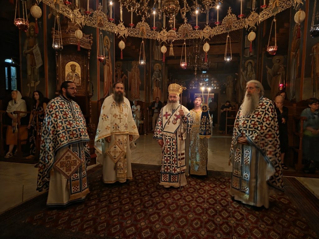 Ιερά αγρυπνία στον Ι.Ν. Θεοπατόρων Ιωακείμ και Άννης στη Λεμεσό