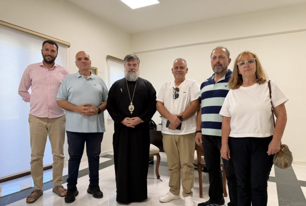 Συνάντηση του Μητροπολίτη Κυδωνίας με τους εργαζομένους του Γενικού Νοσοκομείου Χανίων