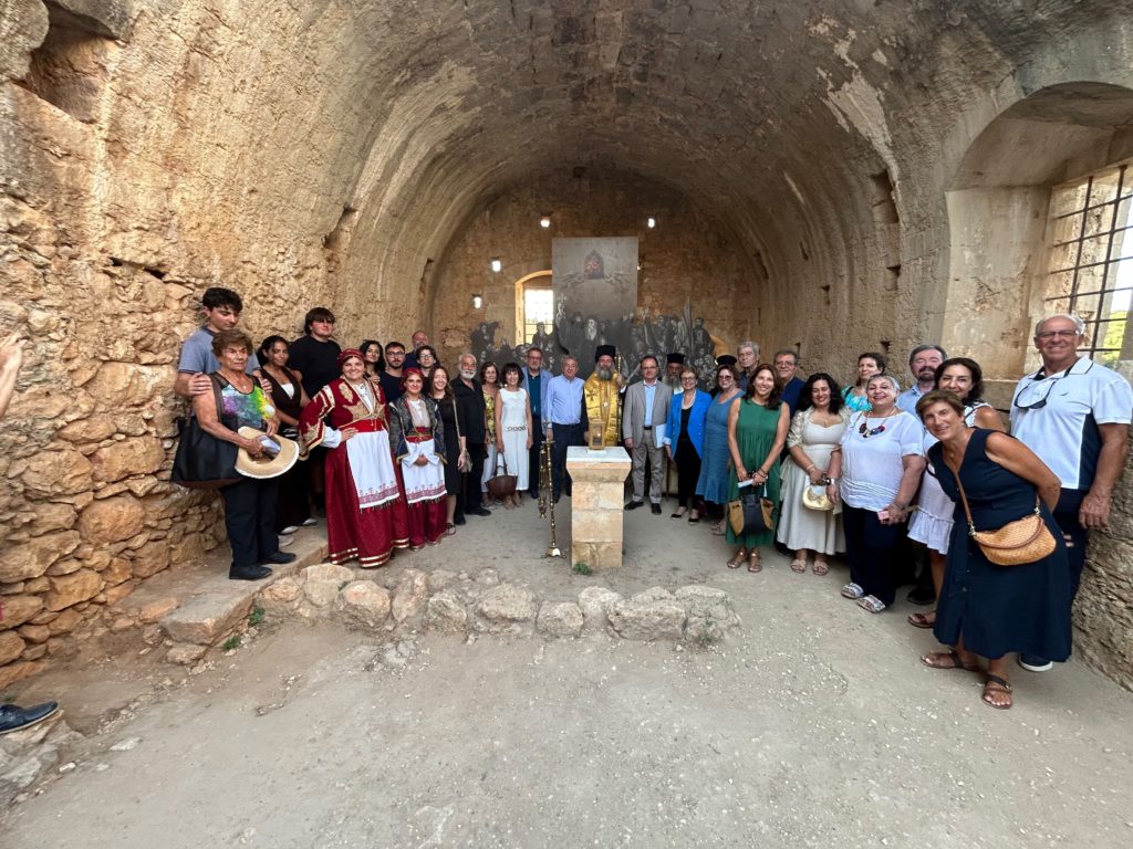 Το Παγκόσμιο Συμβούλιο Κρητών τίμησε τα 160 χρόνια από το Ολοκαύτωμα του Αρκαδίου