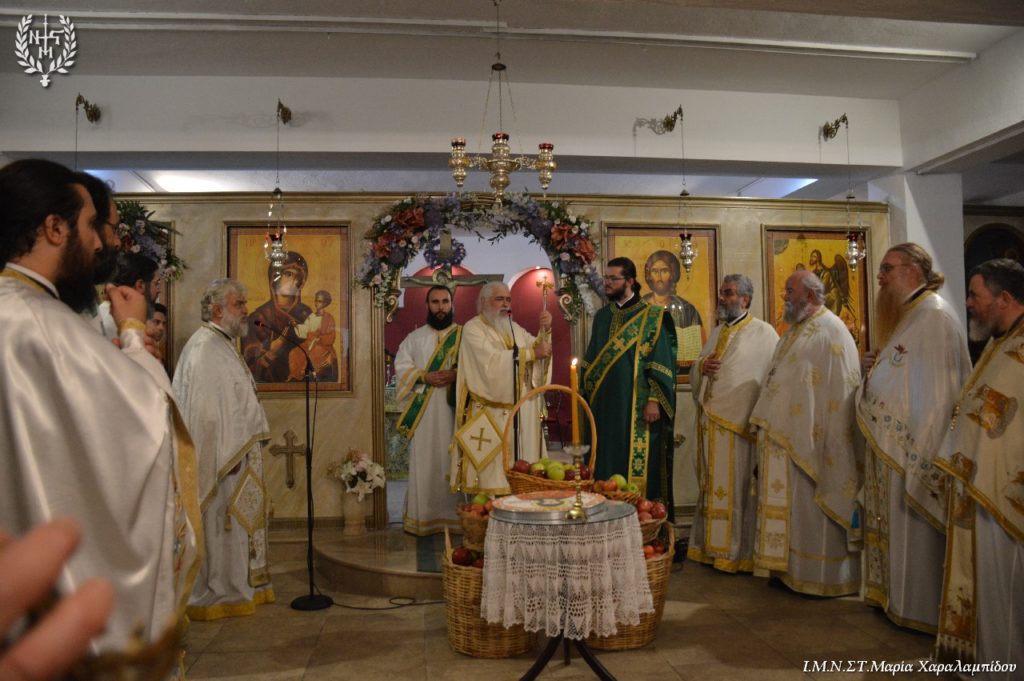 Η μνήμη της Αγίας Ειρήνης της Χρυσοβαλάντου στην Ευκαρπία Θεσσαλονίκης