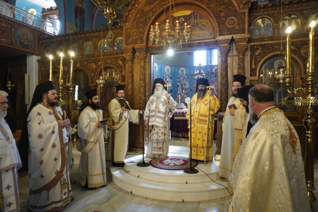 Δισαρχιερατική Θεία Λειτουργία και Επταετές Μνημόσυνο του μακαριστού Γέροντος π. Νεκταρίου Μαρμαρινού