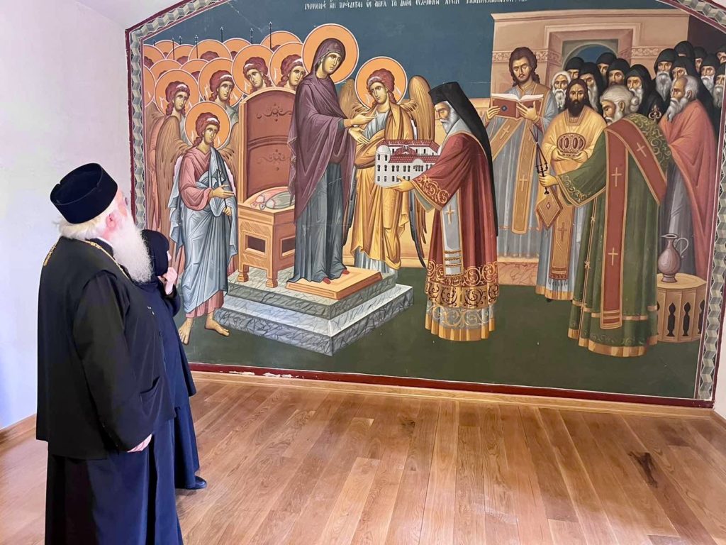 Στην Παλαιά Ιερά Μονή Κάτω Ξενιάς ο Μητροπολίτης Δημητριάδος Ιγνάτιος