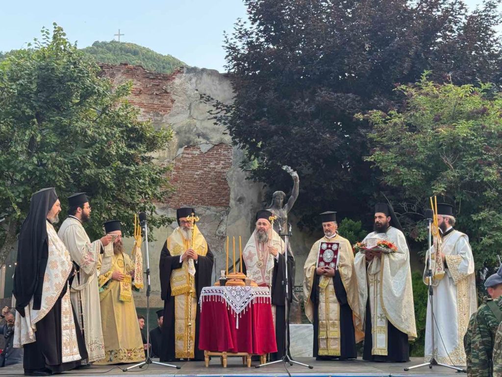 Ο Αλεξανδρουπόλεως Άνθιμος στον εορτασμό του πολιούχου Φλωρίνης Αγίου Παντελήμονος