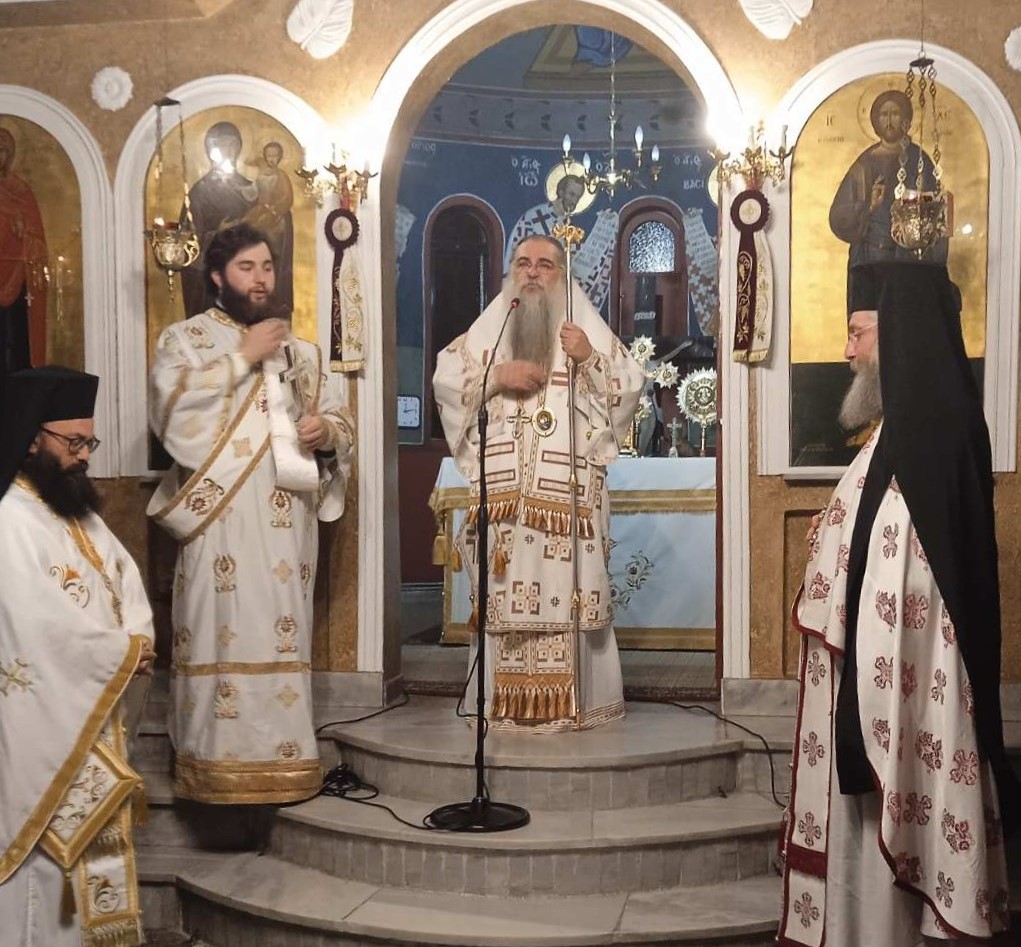 Ο Επίσκοπος Αλμωπίας στην Πανηγυρική Αγρυπνία της Αγίας Ευφημίας Βορεινού