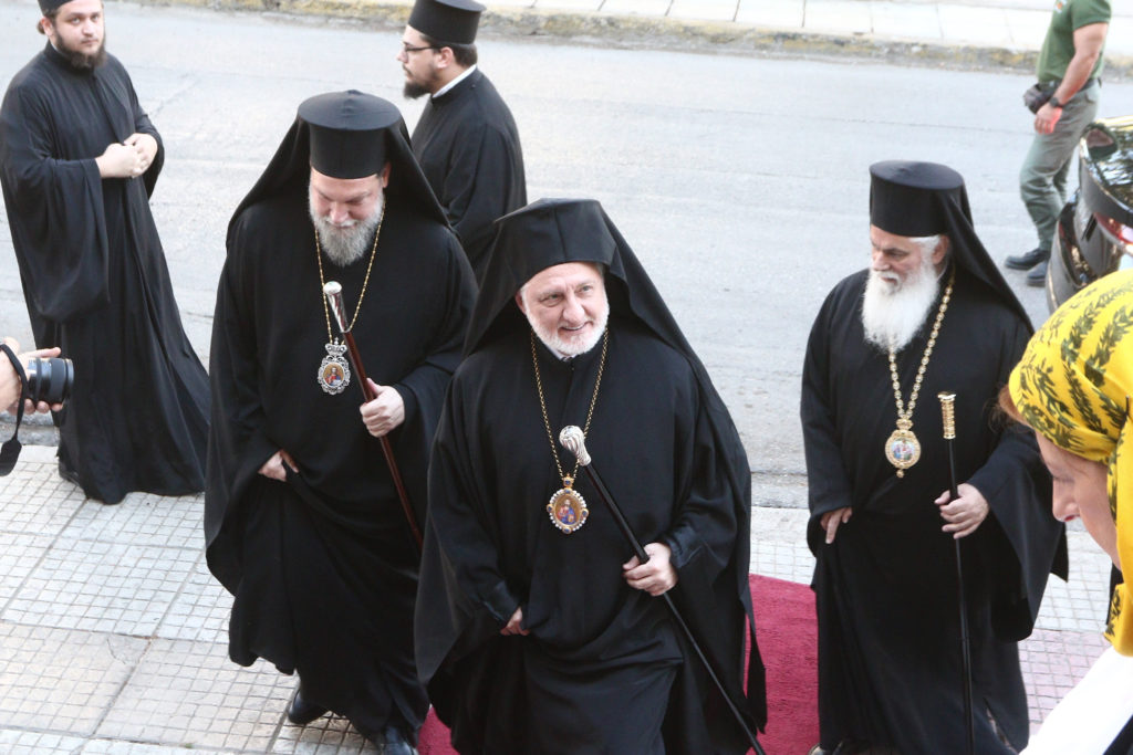 Στον Άγιο Στέφανο Ν. Ιωνίας ο Αμερικής Ελπιδοφόρος για τα 100 χρόνια θεμελίωσης του Ιερού Ναού