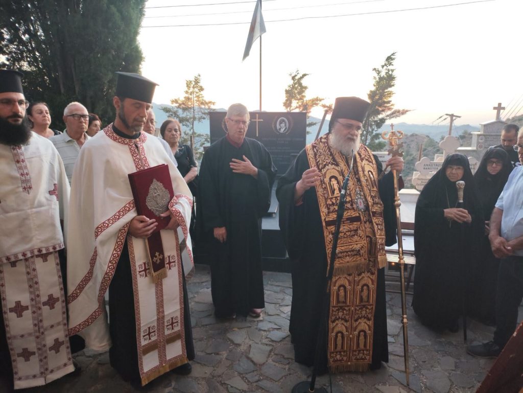 O Μητροπολίτης Ταμασού στον πανηγυρίζοντα Ιερό Ναό Αποστόλων Πέτρου και Παύλου Φικάρδου