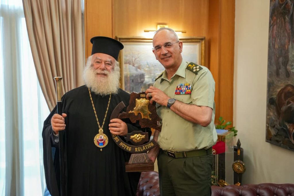 Συνάντηση Α/ΓΕΕΘΑ με τον Πατριάρχη Αλεξανδρείας