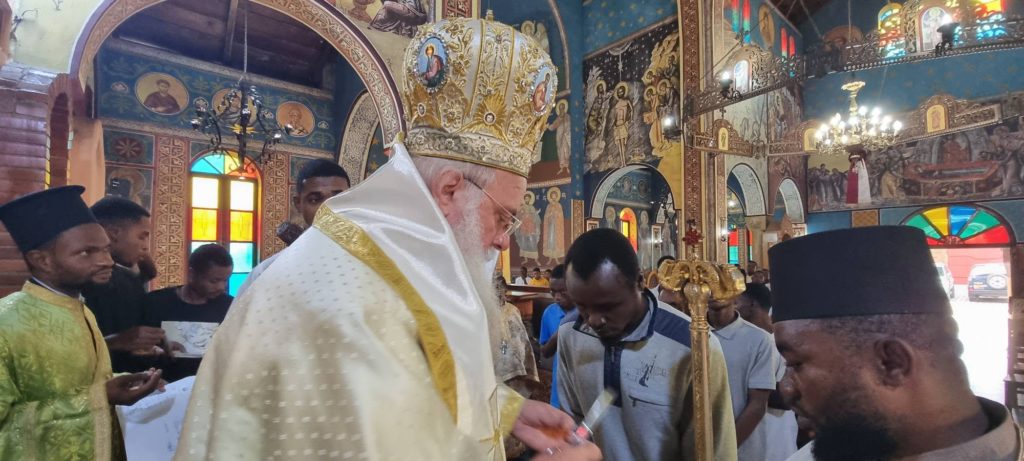 Ευχαριστήρια Θεία Λειτουργία στην Θεολογική Σχολή της Κινσάσας