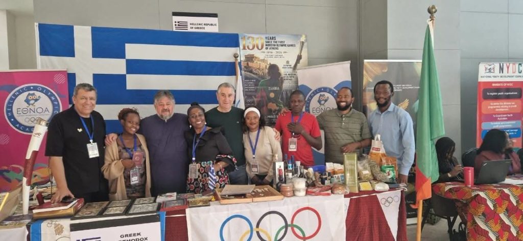 Περίπτερο της Μητρόπολης Ζάμπιας στην Africa Creative Market