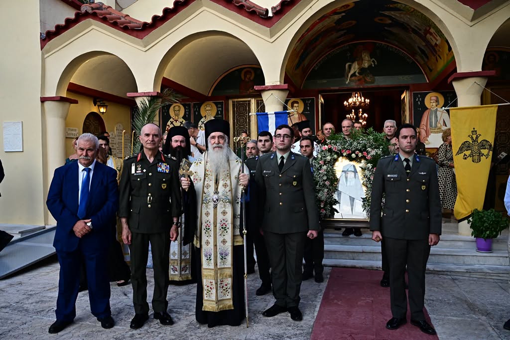 Παρουσία του Α/ΓΕΣ ο πανηγυρικός εσπερινός προς τιμήν του Αγίου Παϊσίου, Προστάτη του Όπλου των Διαβιβάσεων