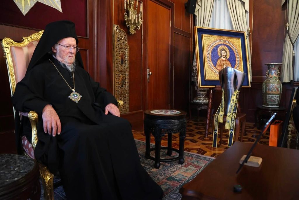 Στον Οικουμενικό Πατριάρχη το Τρόπαιο της Πρωταθλήτριας ΑΕΚ