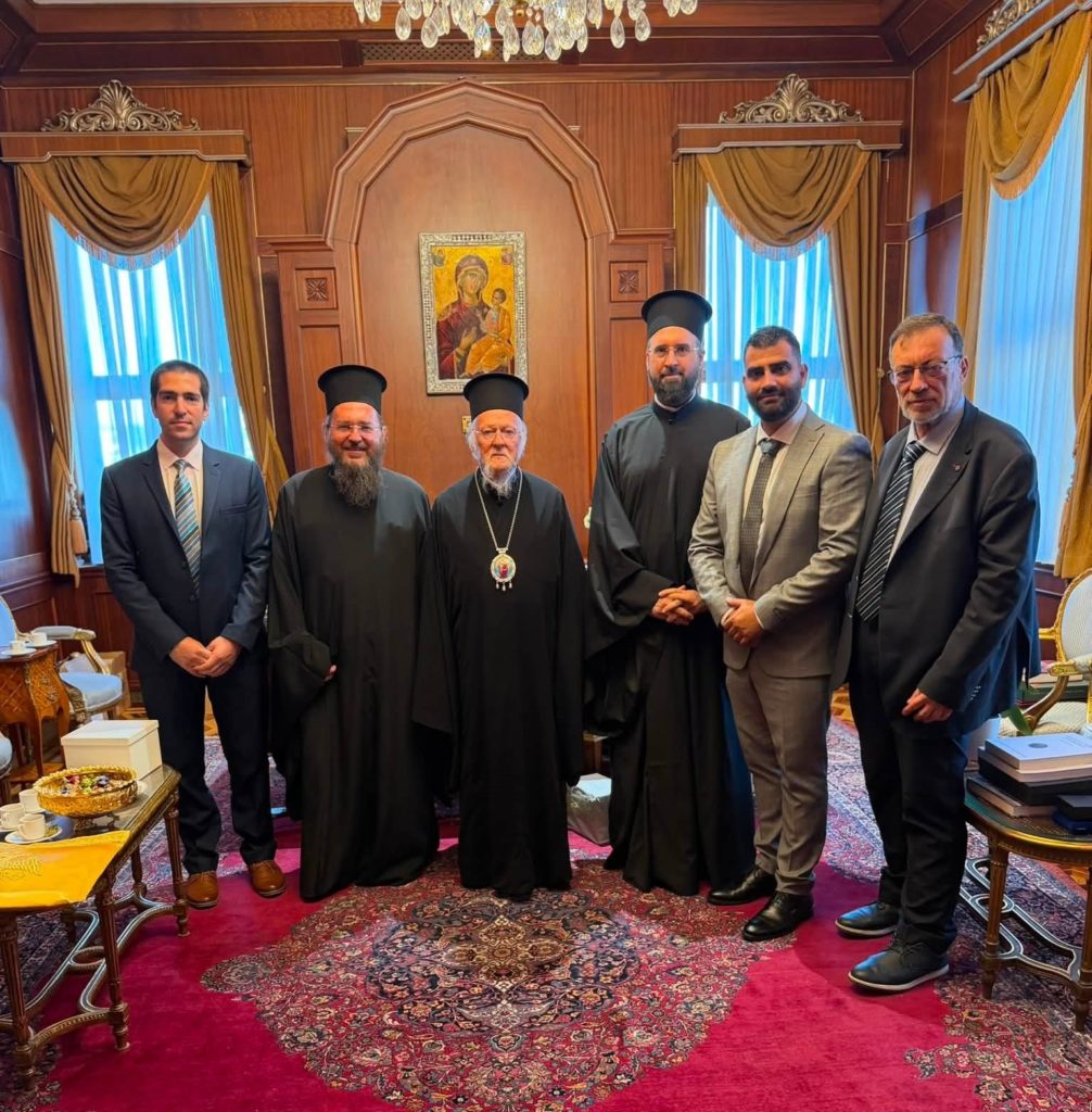 Συνάντηση Μητροπολίτη Κιλκισίου με τον Οικουμενικό Πατριάρχη