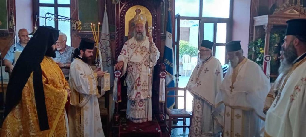 Η εορτή της Αγίας Μεγαλομάρτυρος Μαρίνης στην Ιερά Μητρόπολη Ρεθύμνης
