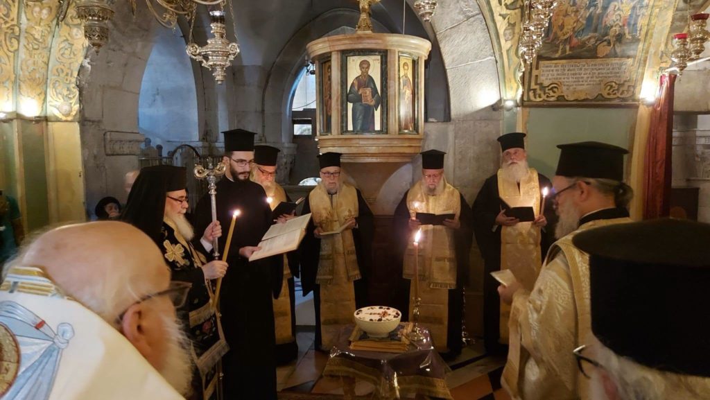 Το 40ήμερο μνημόσυνο των Αγιοταφιτών Αρχιμανδριτών Ιλαρίωνος και Σέργιου