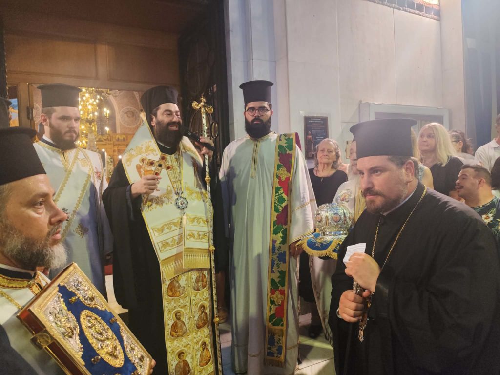 Ηθικός αίνος για την Παρθενομάρτυρα Μαρκέλλα στον ομώνυμο ναό του Βοτανικού