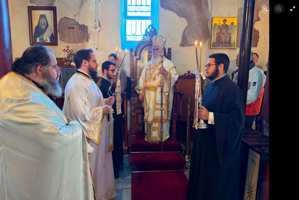Αρχιερατική Θεία Λειτουργία στη Μονή Αγ. Νικολάου Άνω Βλασίας Καλαβρύτων