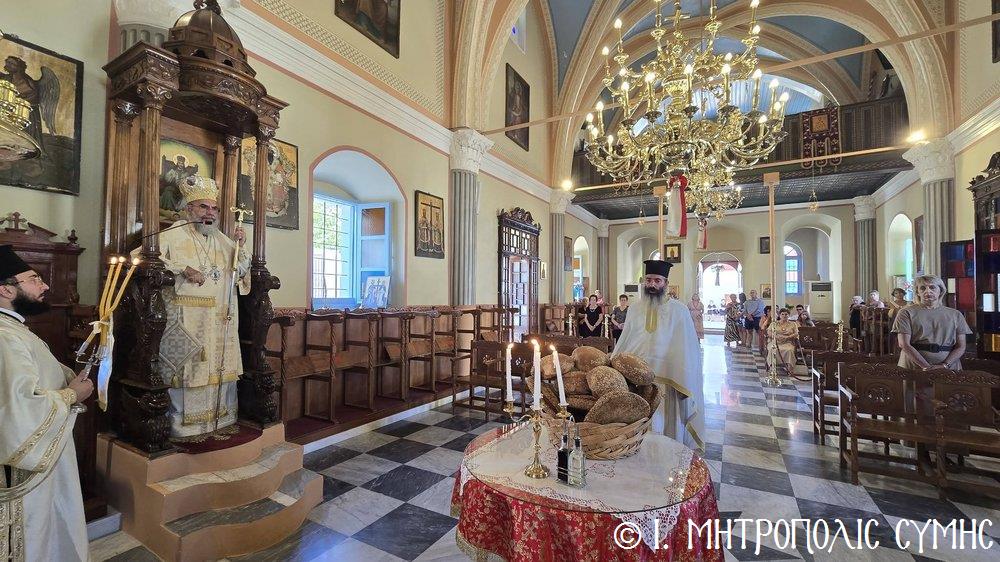 Η εορτή της Αγίας Παρασκευής στη Σύμη