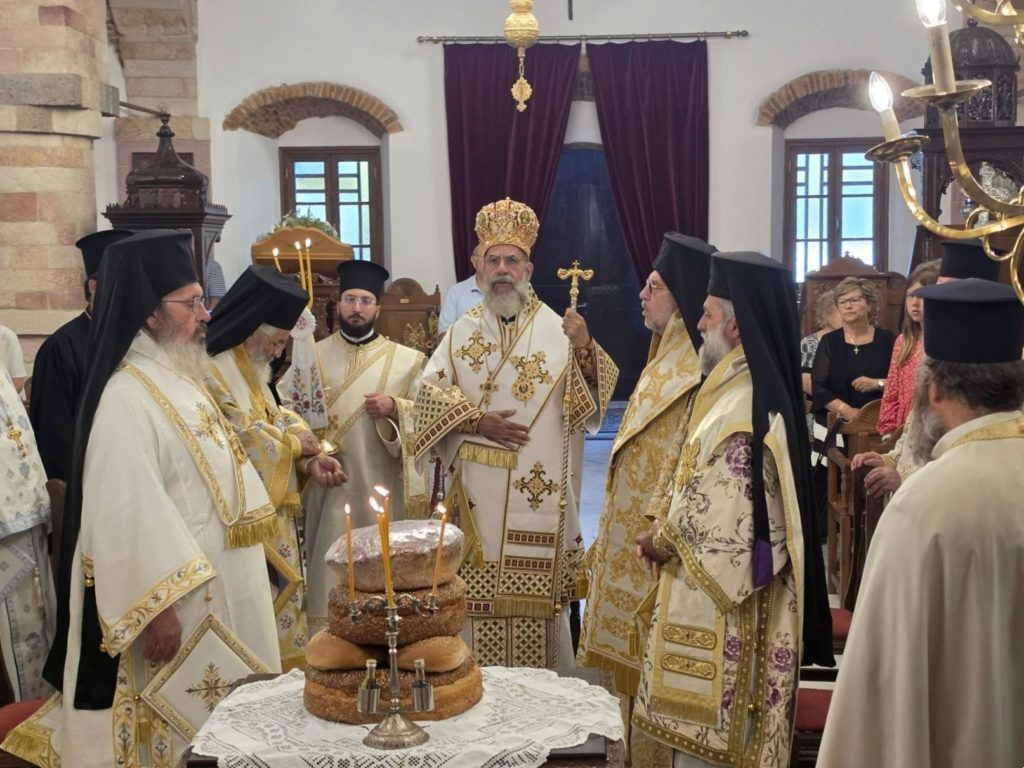 Η εορτή της ανακομιδής των Λειψάνων της Οσίας Γαβριηλίας στη Λέρο