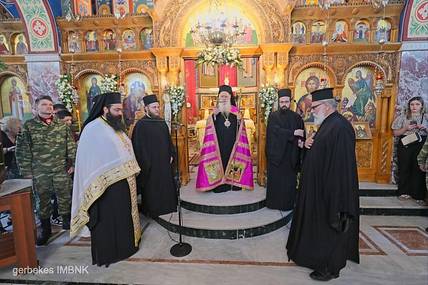 Αρχιερατικός Εσπερινός της Αγίας Παρασκευής στη Μελίκη