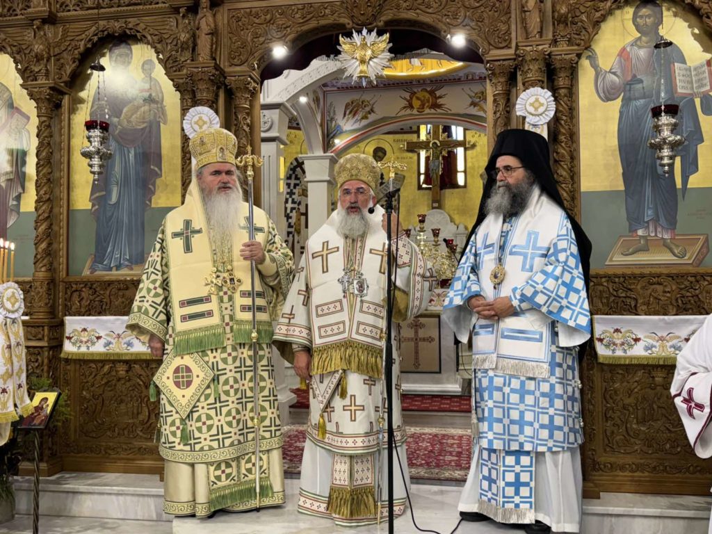 Ο Αρχιεπίσκοπος Κρήτης στην Καλαμαριά