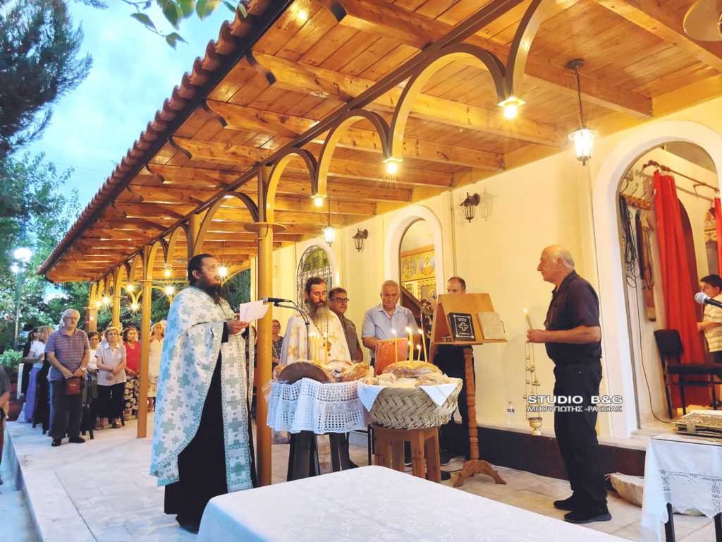 Την Αγία Ευφημία τίμησαν στην νέα Τίρυνθα Αργολίδας