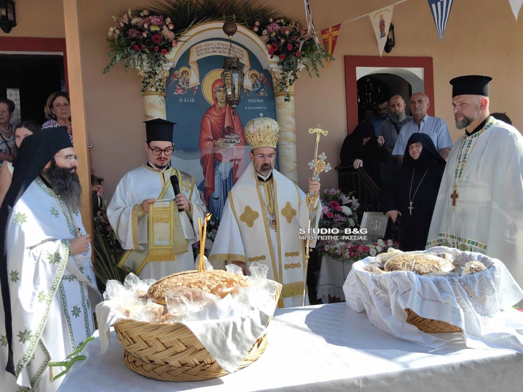Ο Ιρλανδίας Ιάκωβος στην εορτή της Αγίας Μαρίνας στο κάστρο του Άργους
