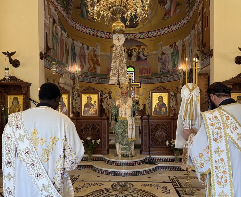 Θεία Λειτουργία στο ιερό προσκύνημα του Οσίου Νικηφόρου