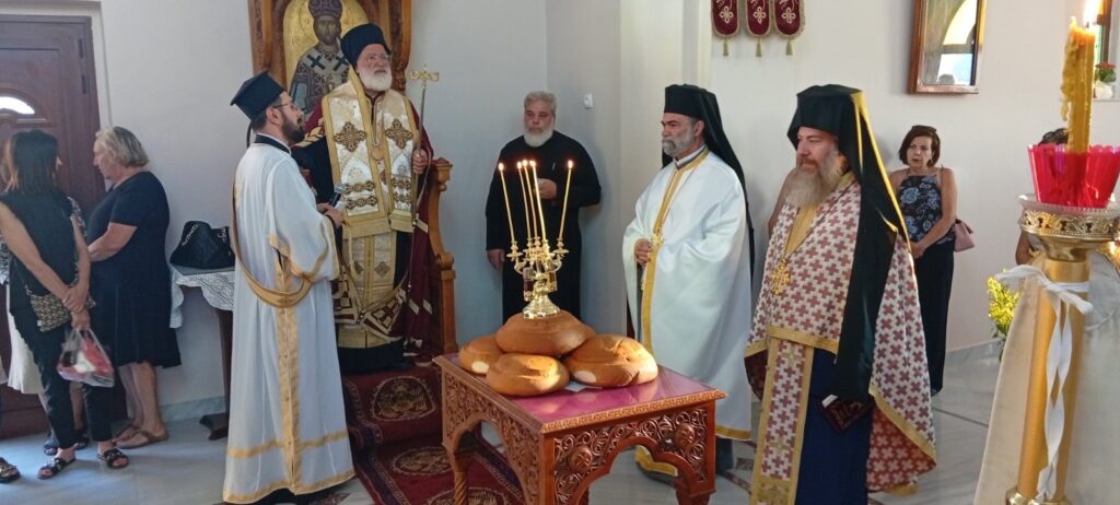 Εσπερινός στην Ι. Μονή Αγίας Μαρίνας Βόνης