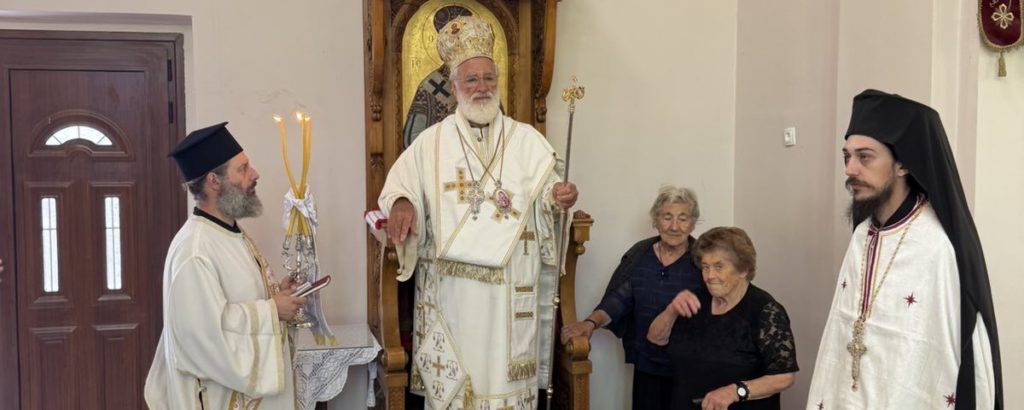 Θεία Λειτουργία στην Ι.Μονή Αγίας Μαρίνας Βόνης
