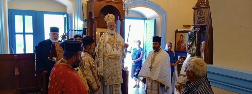 Χειροθεσία Αναγνώστη από τον Αρκαλοχωρίου Ανδρέα