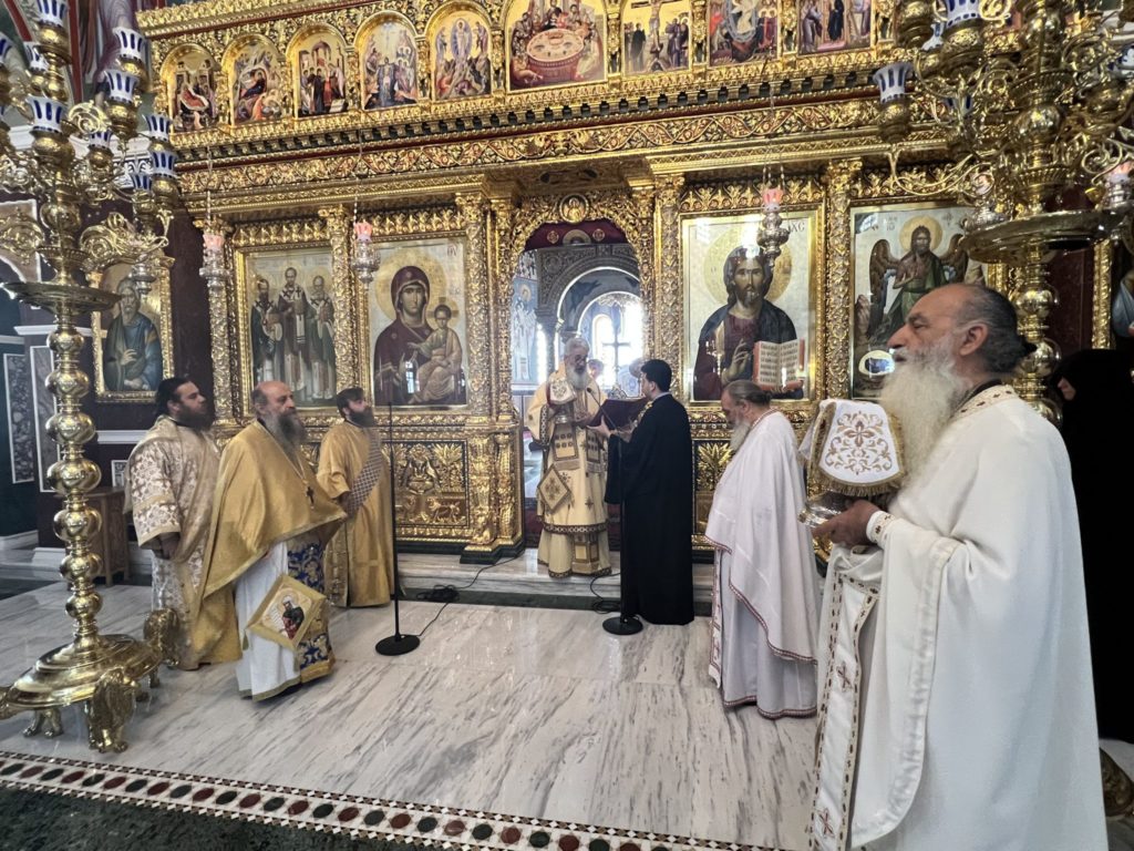 Ονομαστήρια Καθηγουμένης Γερόντισσας Μακρίνας στην Ιερά Μονή Παναγία του Έβρου