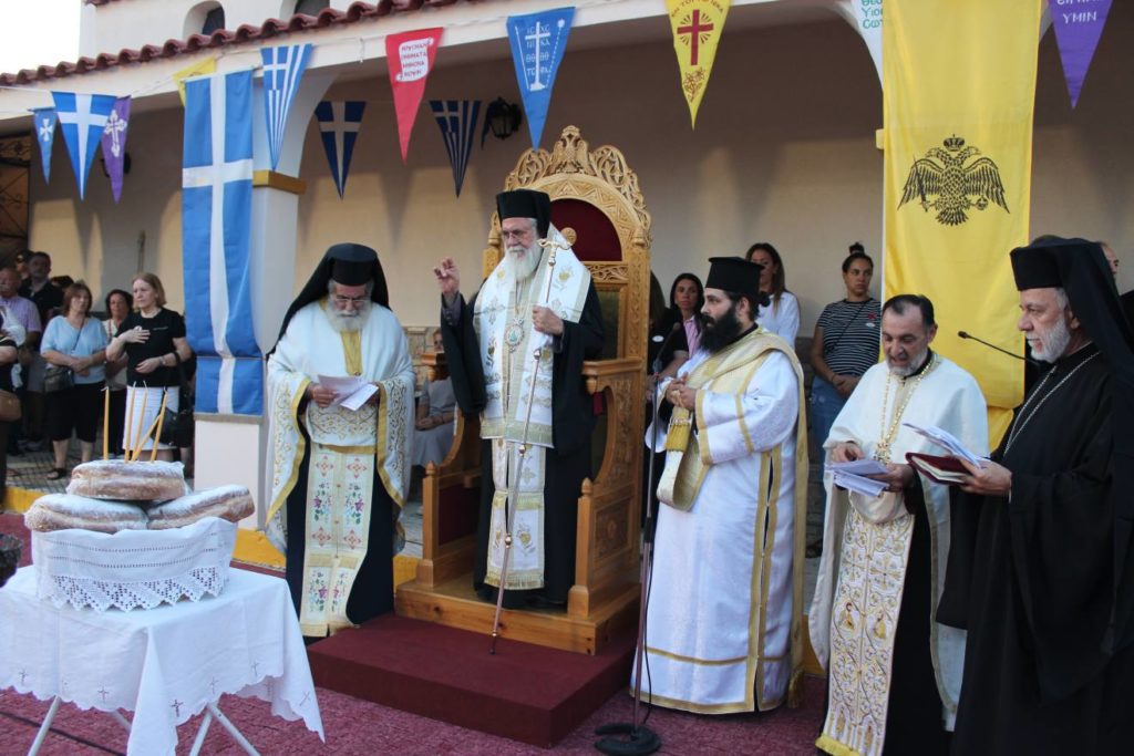 Μέγας Εσπερινός Αγίας Παρασκευής στις Αχαρνές
