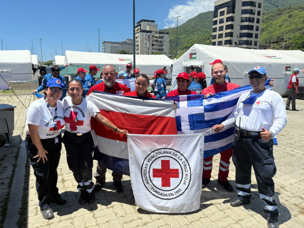 Ελληνικός Ερυθρός Σταυρός: Η πολυεπίπεδη δράση στις σεισμόπληκτες περιοχές της Βενεζουέλας