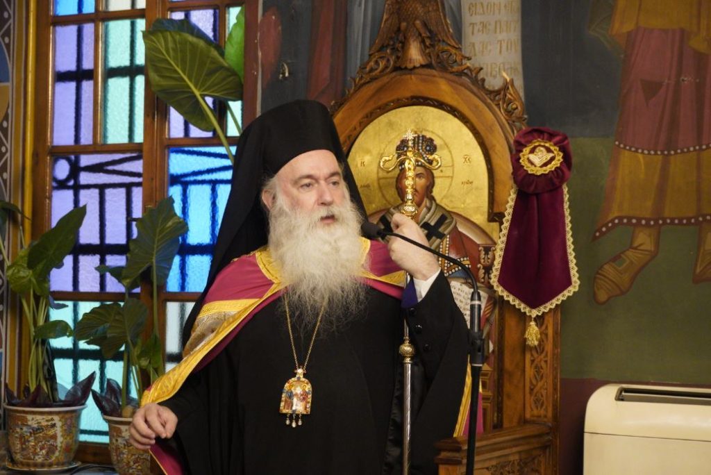 Πανηγυρικός εορτασμός της μνήμης των Αγίων Αναργύρων στο Ιερό  Προσκύνημα Αρχαίας Κορίνθου