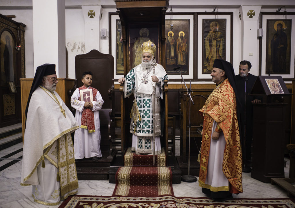 Η πανήγυρη του Ιερού Ναού Αγίων Αναργύρων Κοσμά και Δαμιανού στο Κάιρο