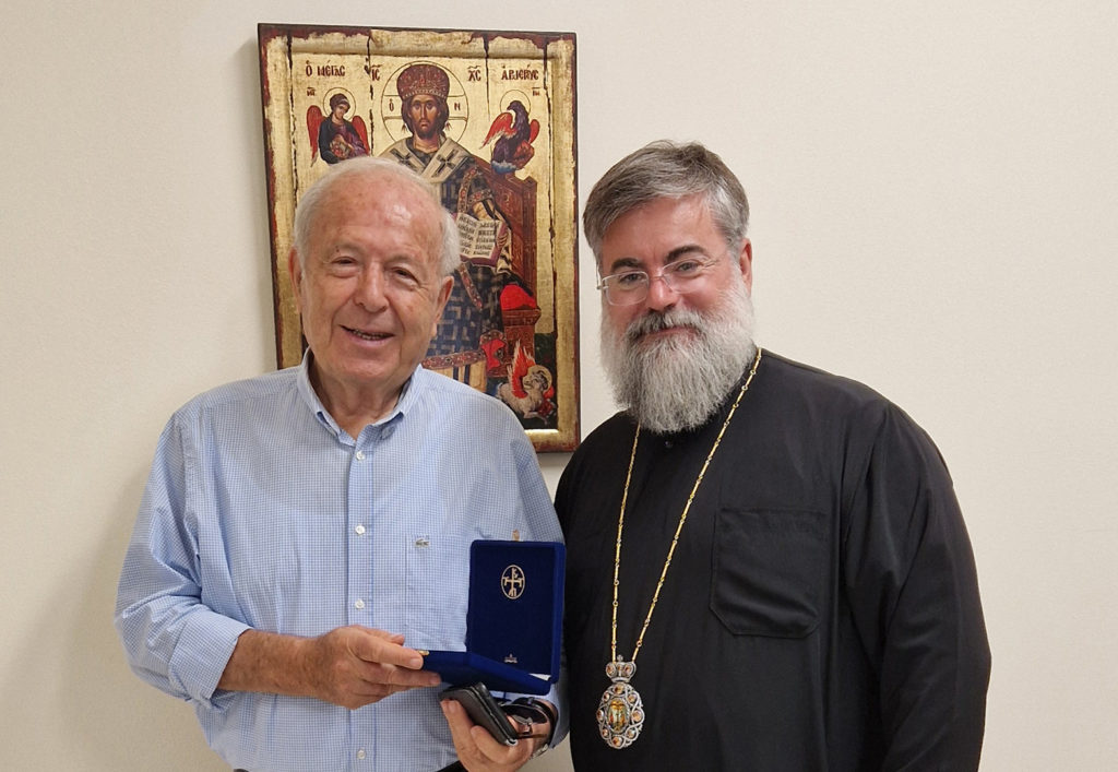 Εθιμοτυπική επίσκεψη του πρώην Υπουργού Χρήστου Μαρκογιαννάκη στον Κυδωνίας Τίτο