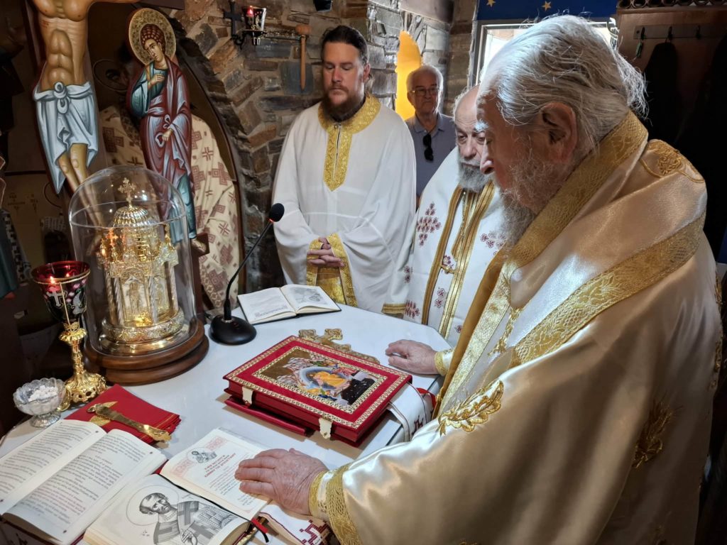 Η Εορτή του Αγίου Παϊσίου στο Μαρμάρι Καρύστου