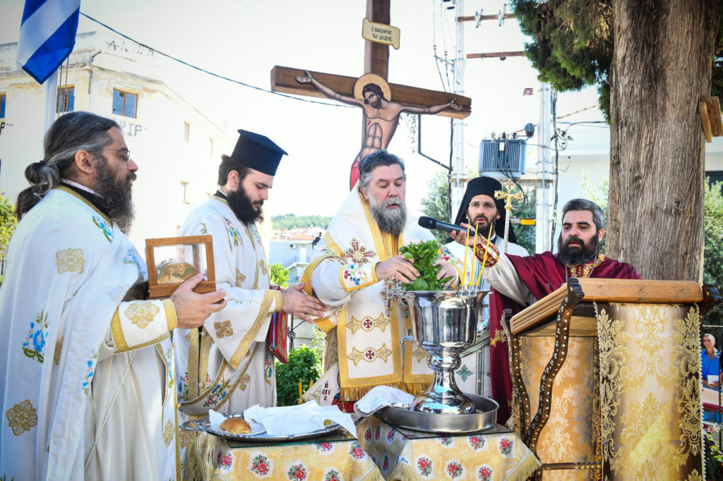 Πάνδημος εορτασμός της μνήμης της Αγίας Παρασκευής στην Εκκλησία των Σερρών