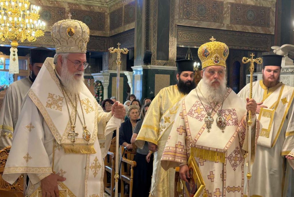 Λαμπρή η πανήγυρη του Αγίου Παντελεήμονα στη Μητρόπολη Κηφισίας