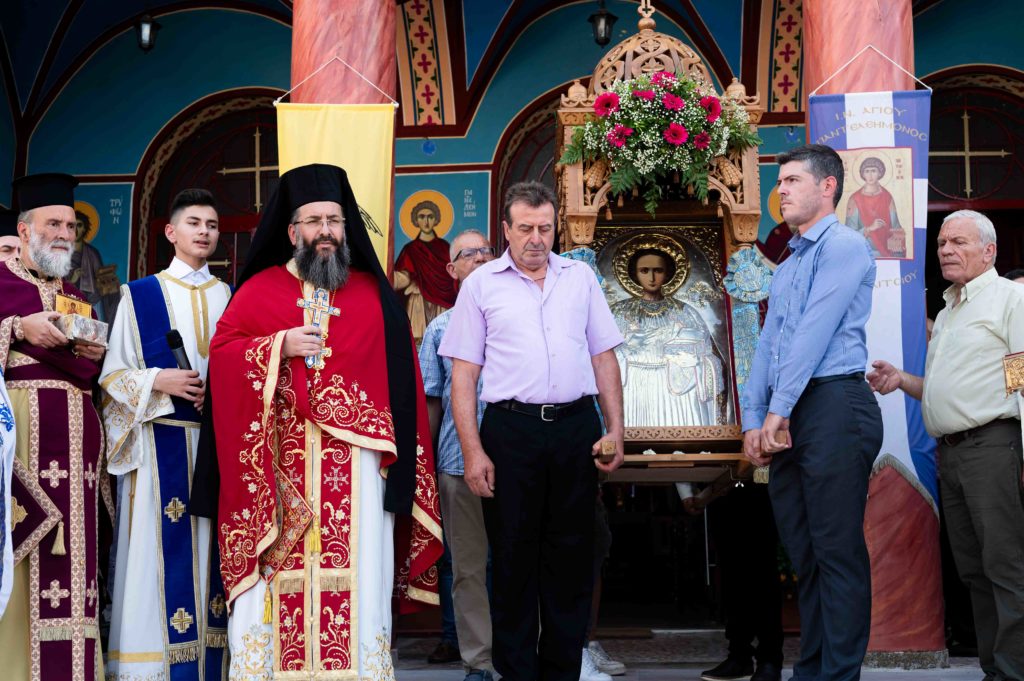 Μνήμη του Αγίου Παντελεήμονος του Ιαματικού στη Μητρόπολη Μεσσηνίας