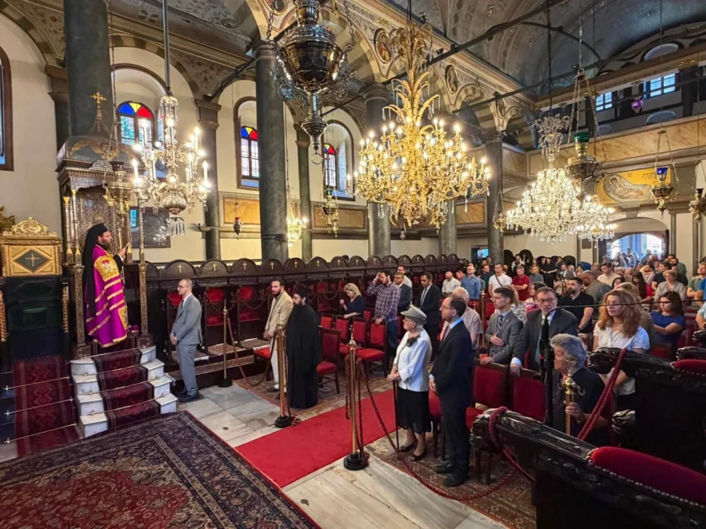 Metropolitan of Polyani and Kilkis Presides over Divine Liturgy at the Phanar
